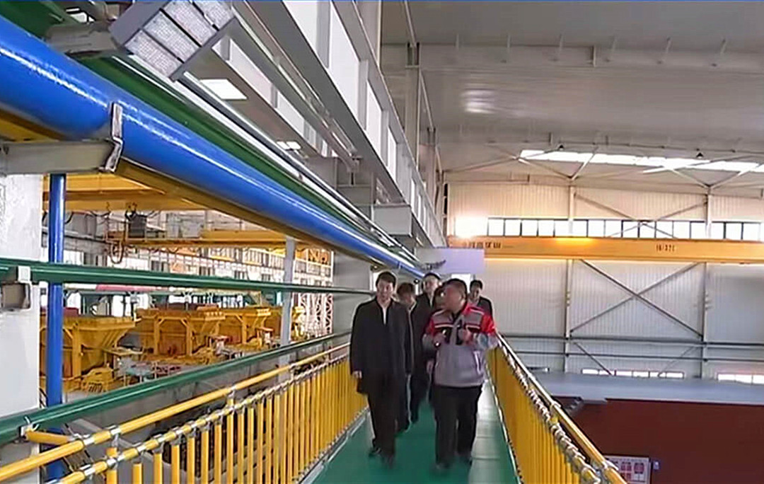 张宝亮到临港区调研标志性产业链发展情况